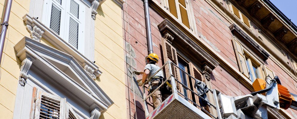 Trabajos en Fachadas